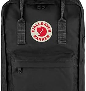 Fjallraven Women's Kanken 15" Laptop Backpack, Black, One Size